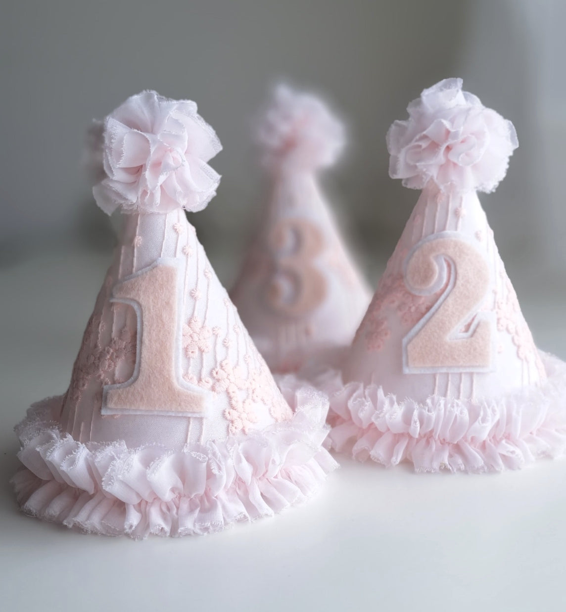 Girls Pink Princess Party Hat