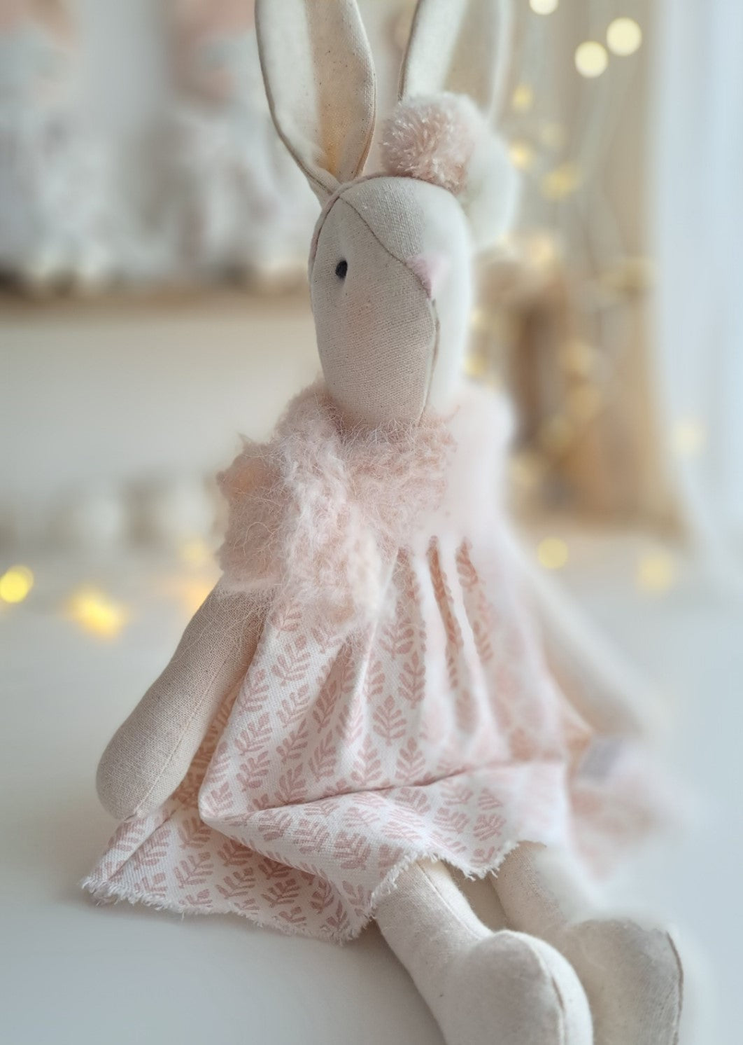 Pink Blush Personalized Veronica Bunny