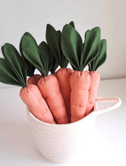 Fabric Carrot PlayFood - Photography Prop