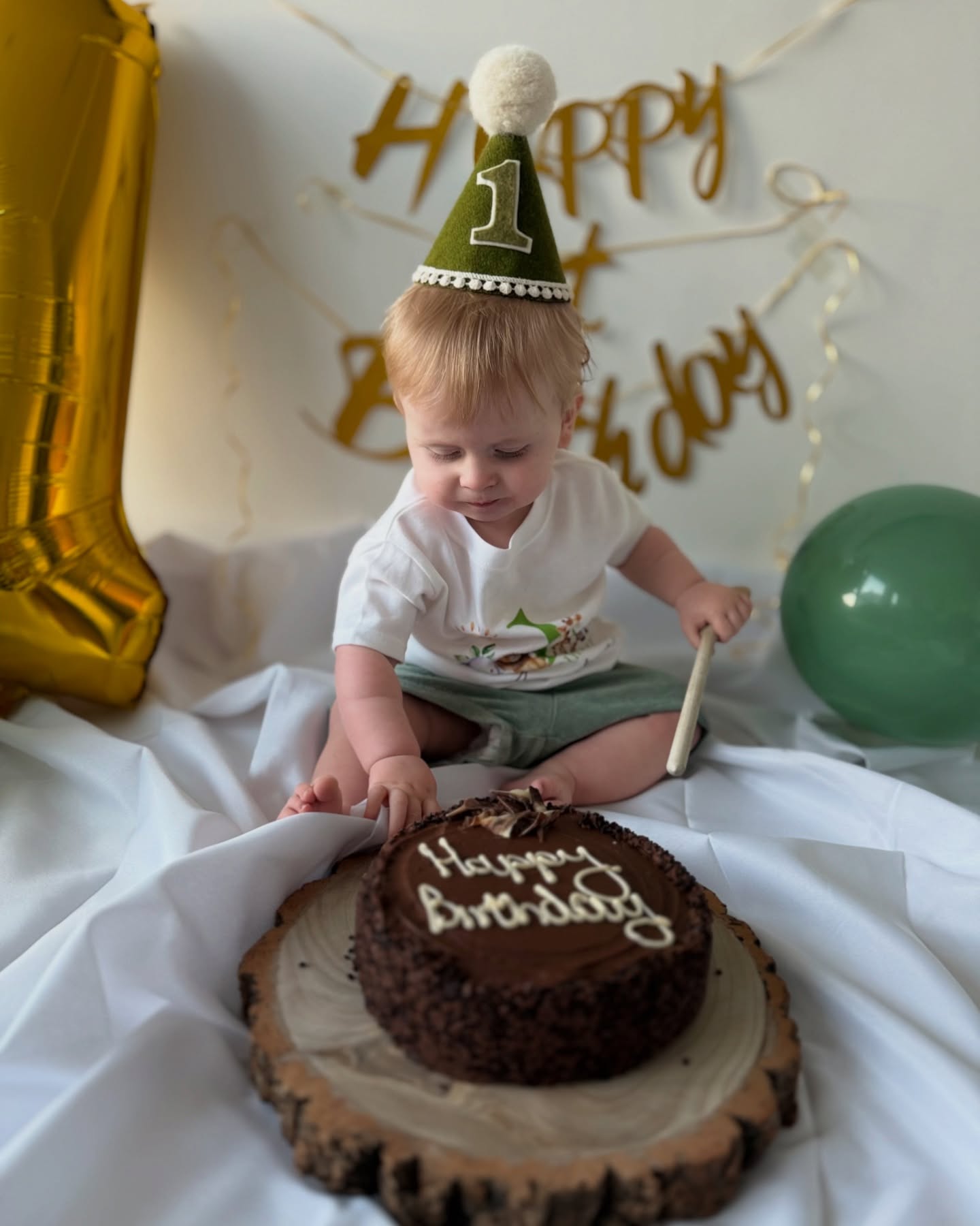 Moss Meadow Party Hat