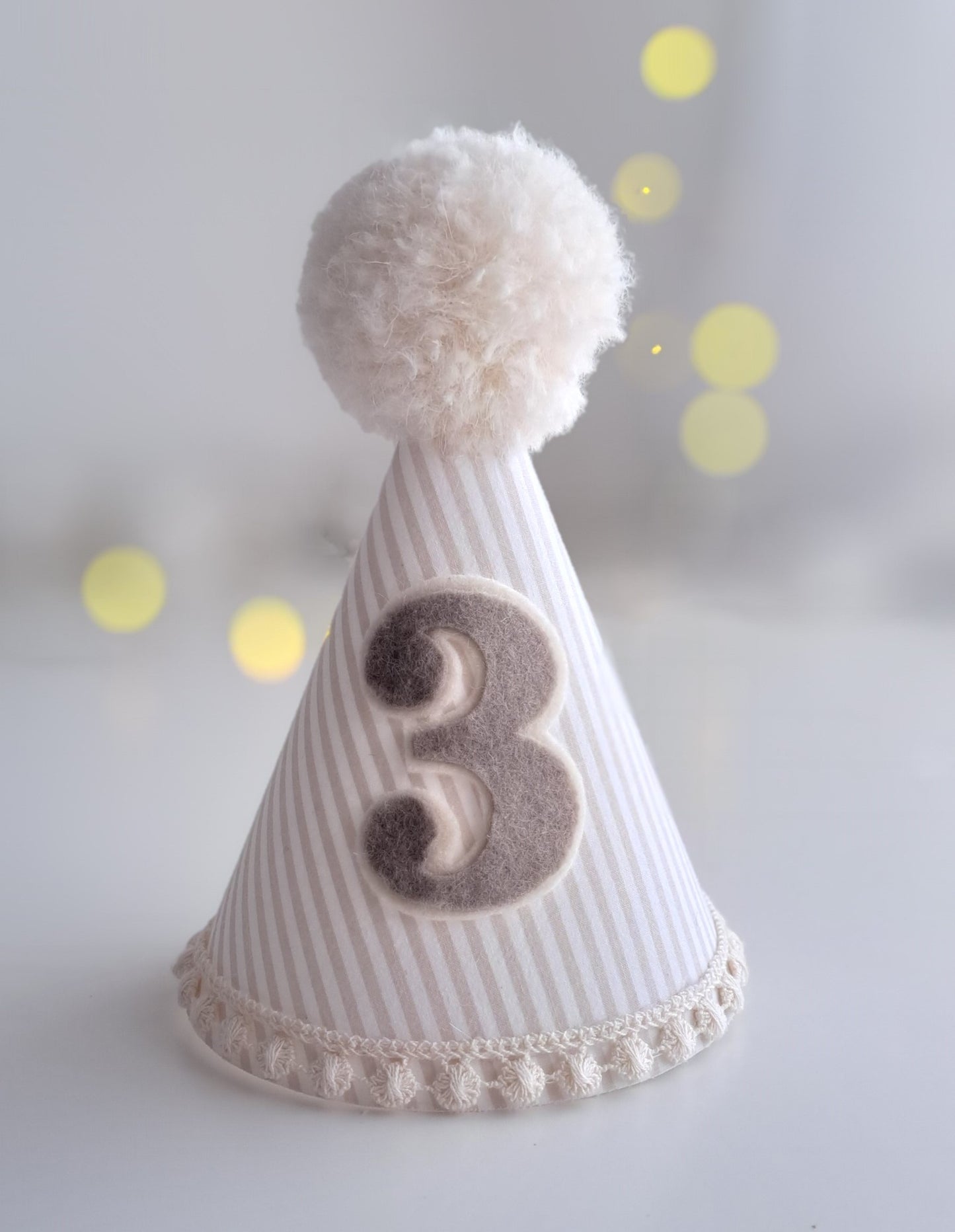 Caramel Cream Party Hat