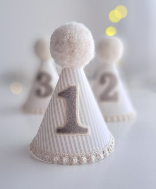 Caramel Cream Party Hat