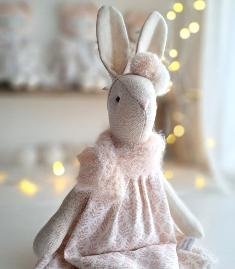 Pink Blush Personalized Veronica Bunny